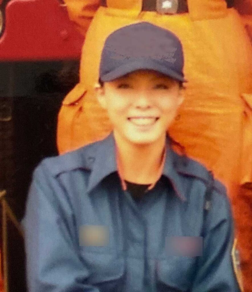 株式会社マインドリーディングジャパン代表取締役社長の消防士時代の写真